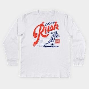 Chicago Rush Kids Long Sleeve T-Shirt